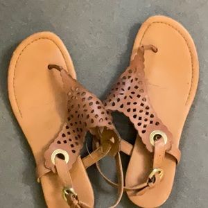 Franco Sarto Tan Sandals, size 6.5